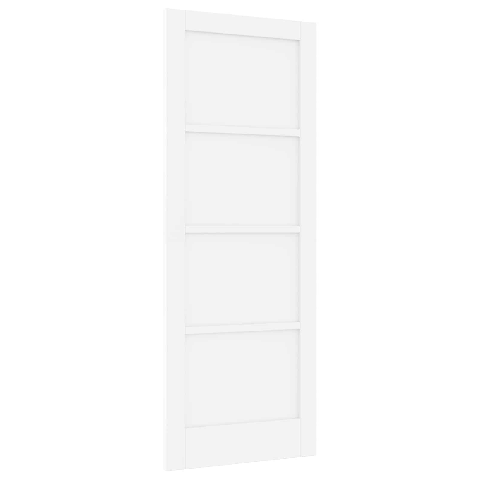 vidaXL Interior Tür Weiß 78 x 202 cm Sperrholz