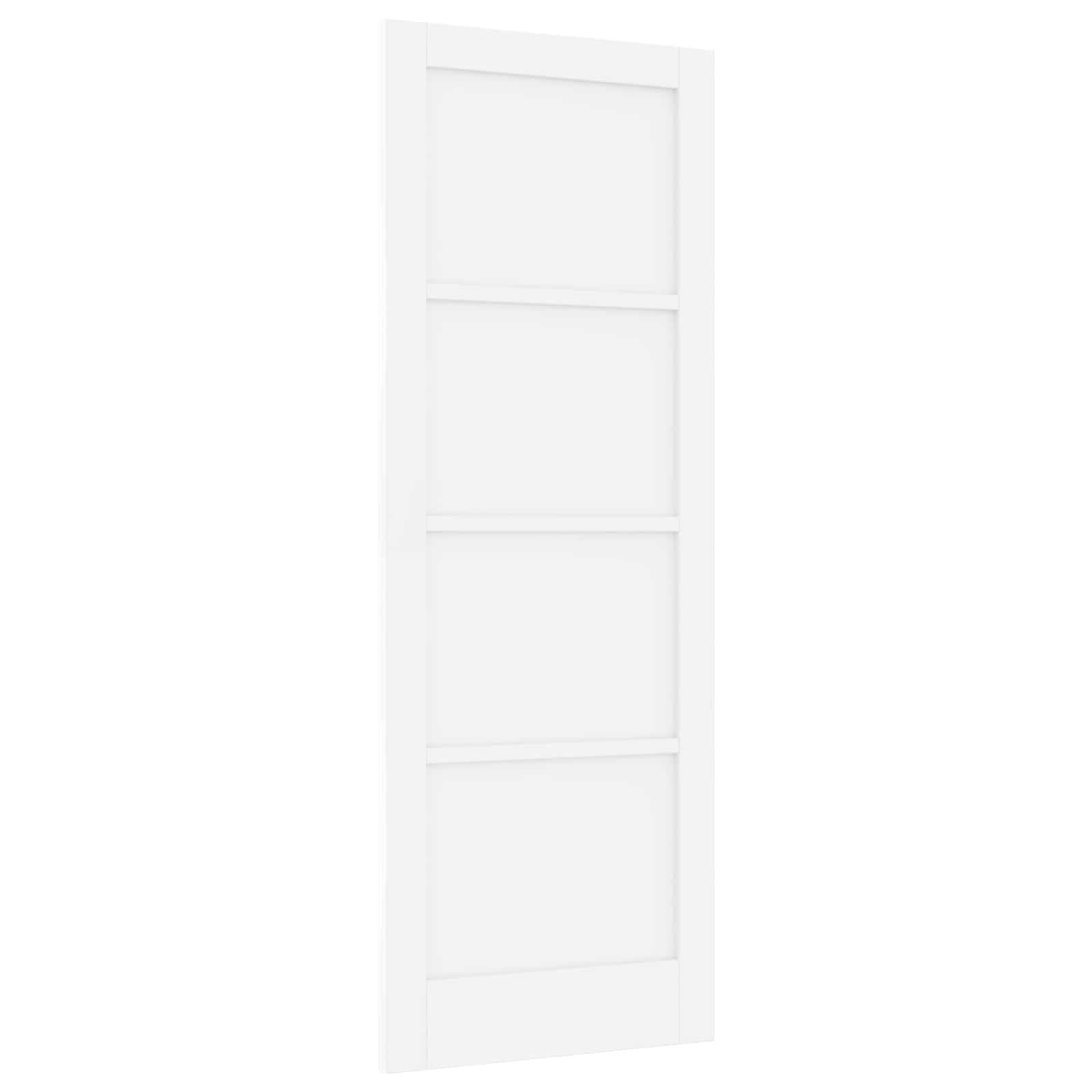 vidaXL Interior Tür Weiß 78 x 211 cm Sperrholz