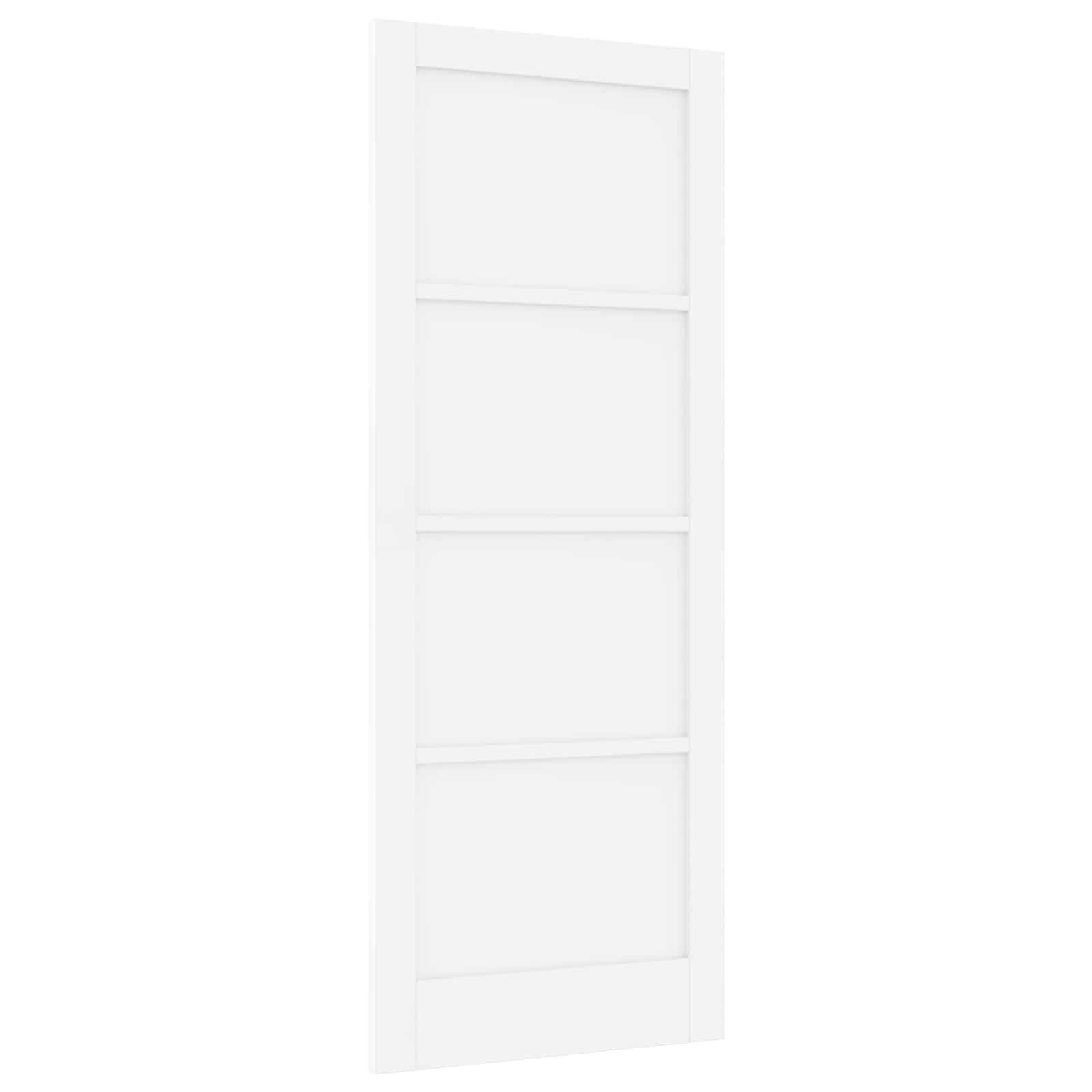 vidaXL Interior Tür Weiß 83 x 211 cm Sperrholz