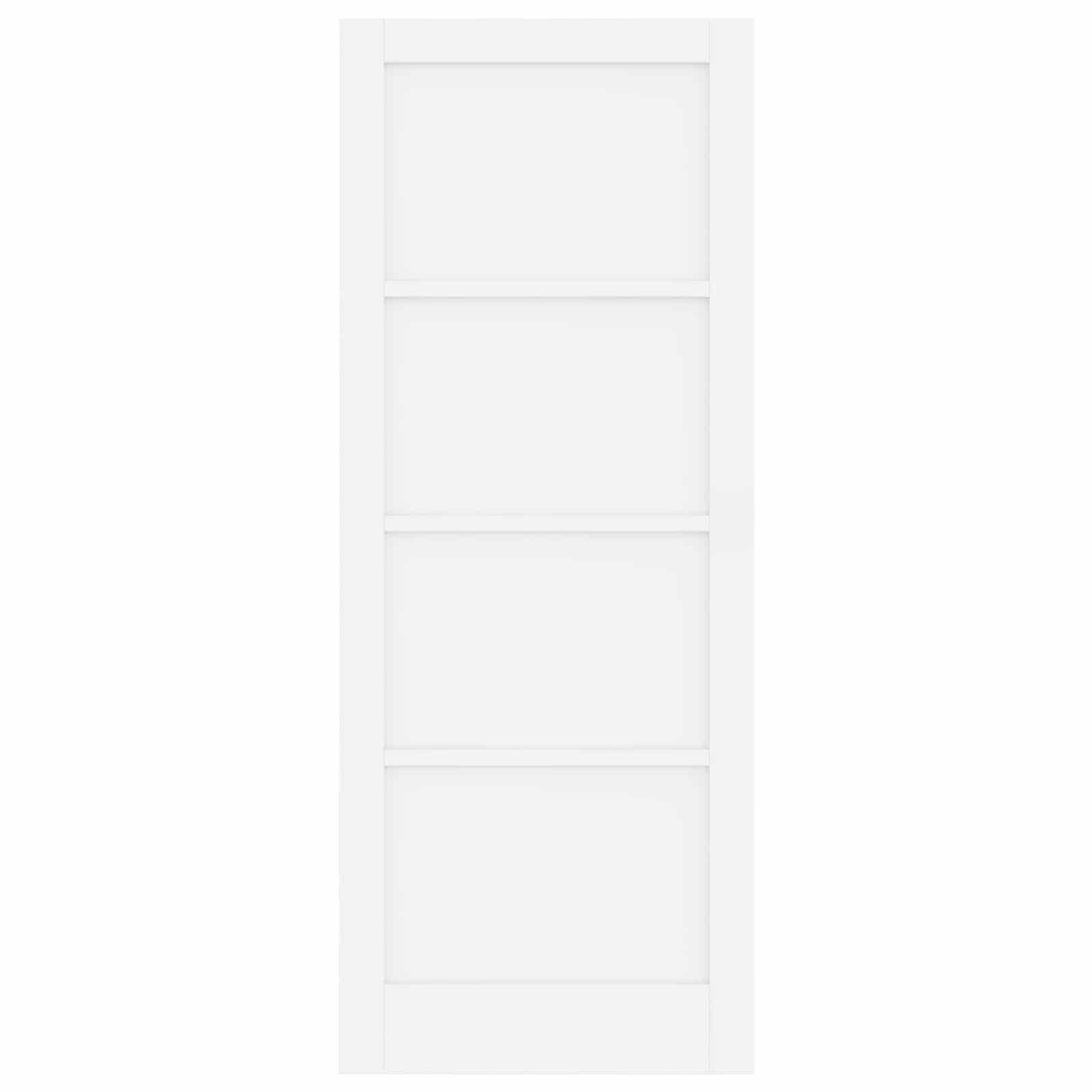 vidaXL Interior Tür Weiß 83 x 211 cm Sperrholz