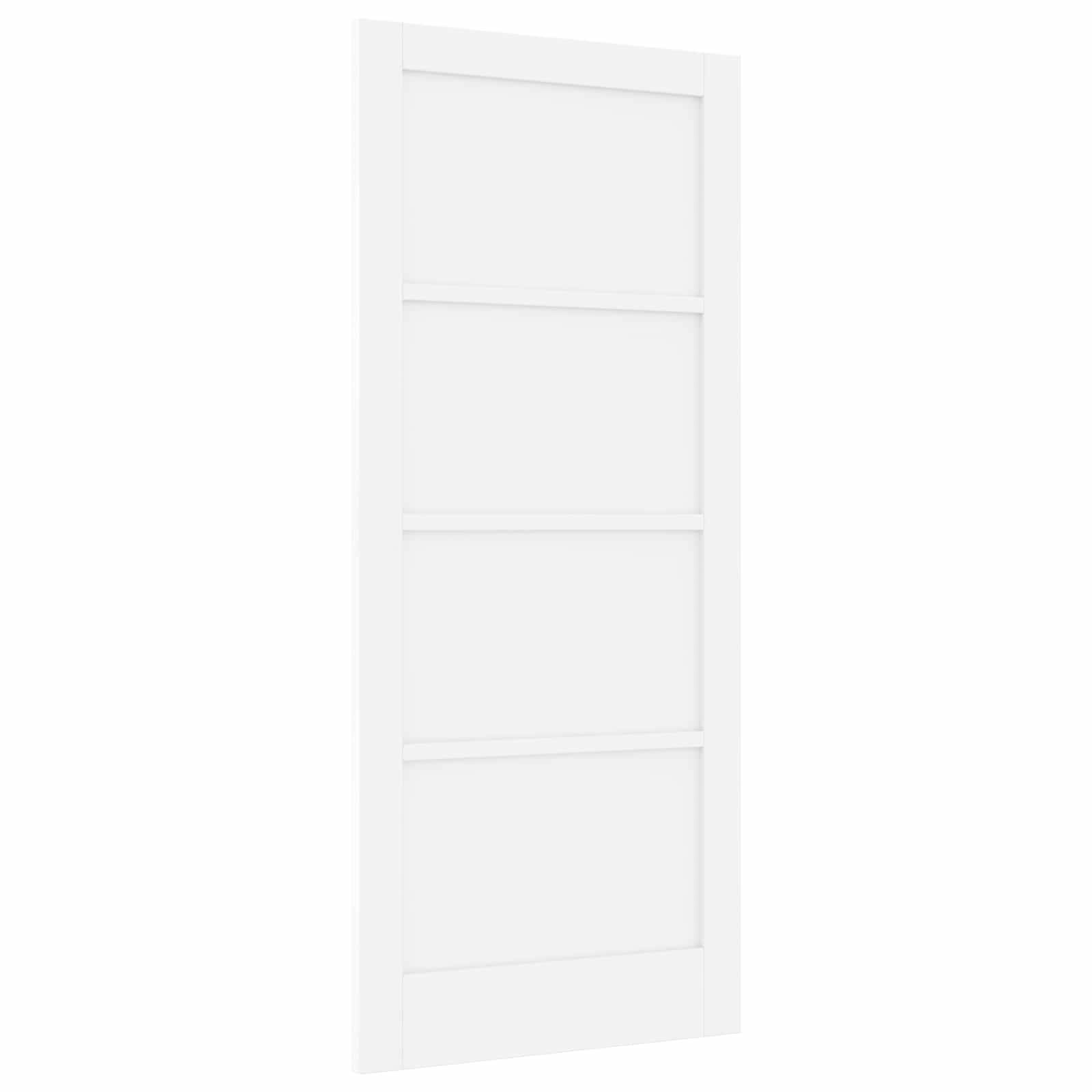 vidaXL Interior Tür Weiß 86 x 198,5 cm Sperrholz