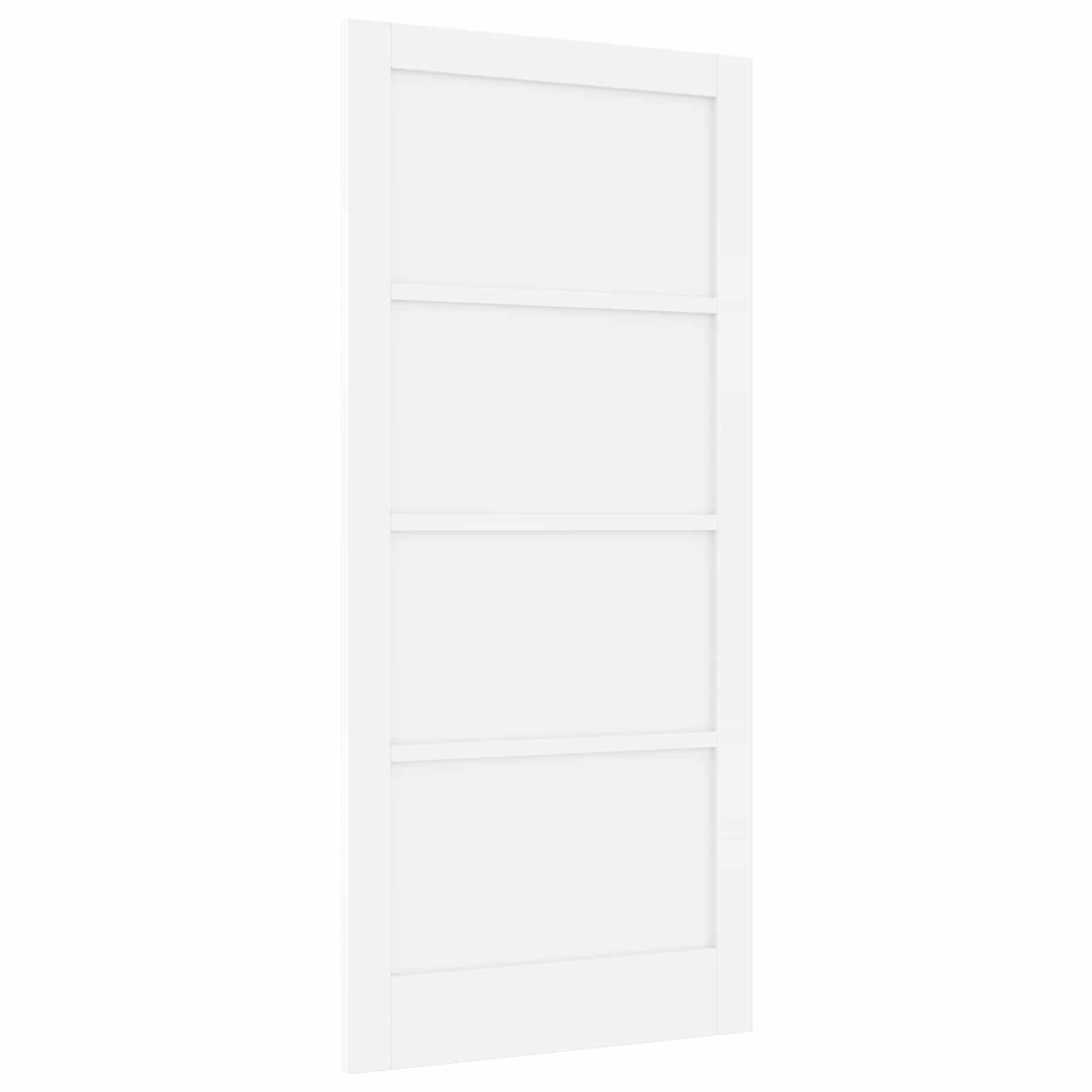 vidaXL Interior Tür Weiß 93 x 202 cm Sperrholz