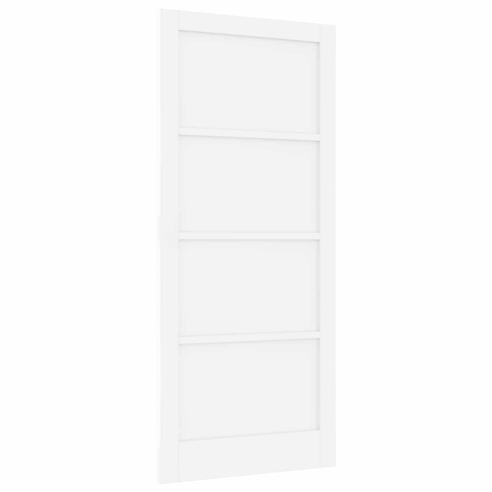 vidaXL Interior Tür Weiß 93 x 211 cm Sperrholz
