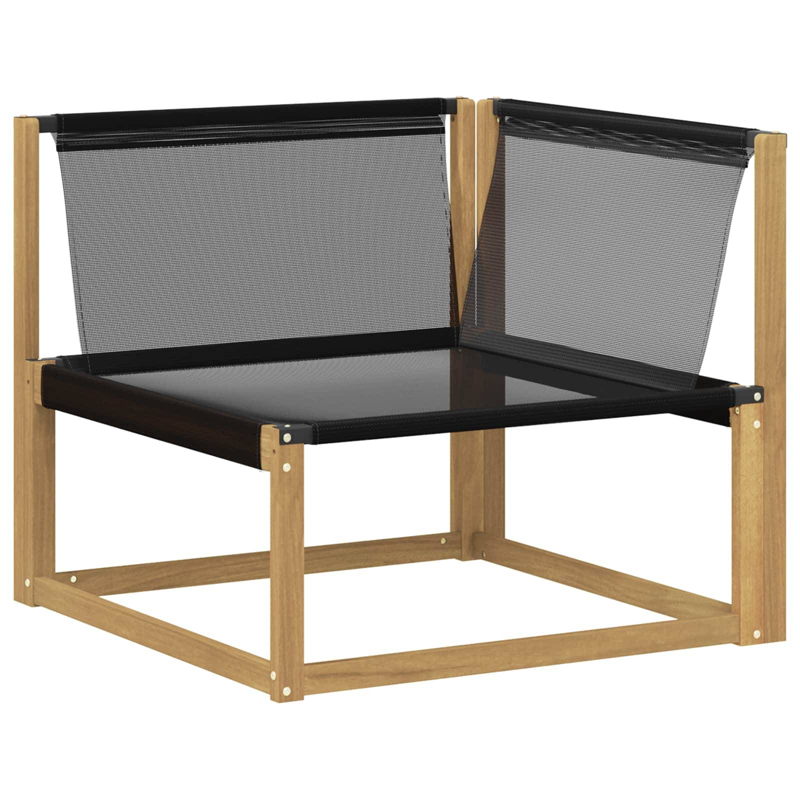 vidaXL Outdoor-Sofagarnitur Weiß und Hellgrau 241,5 x 83 x 73 cm