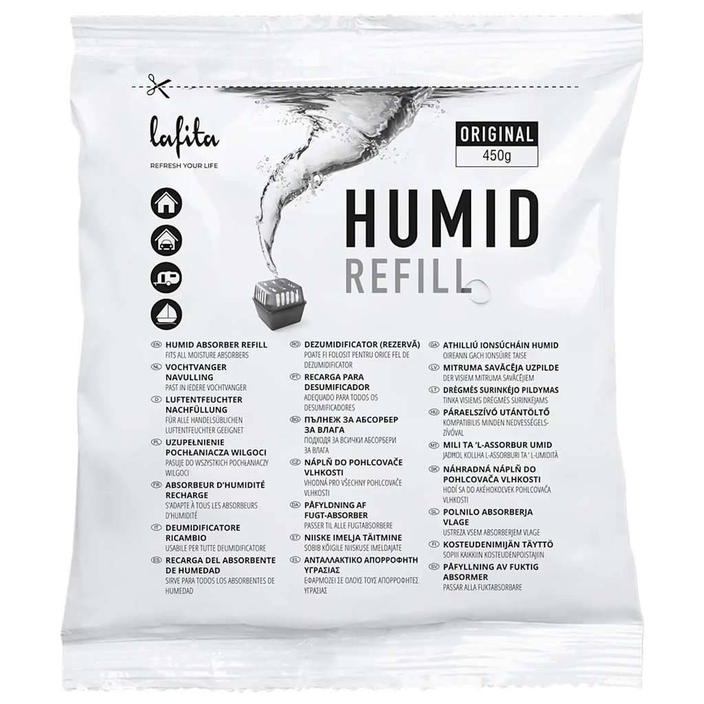 Lafita Nachfüllung für Luftentfeuchter 12 Stk. 450 g