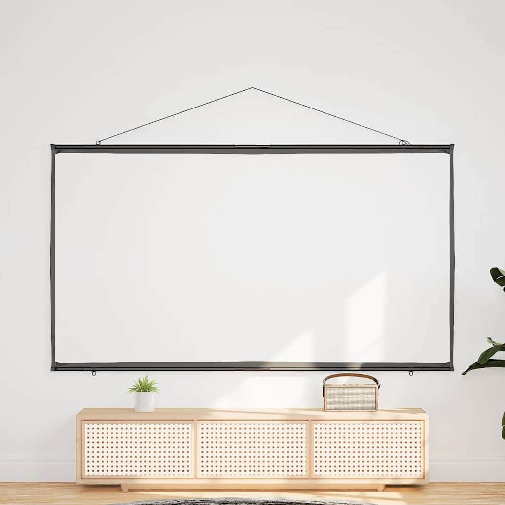 vidaXL Projektionsleinwand Wandhängend 90 Zoll 16:9