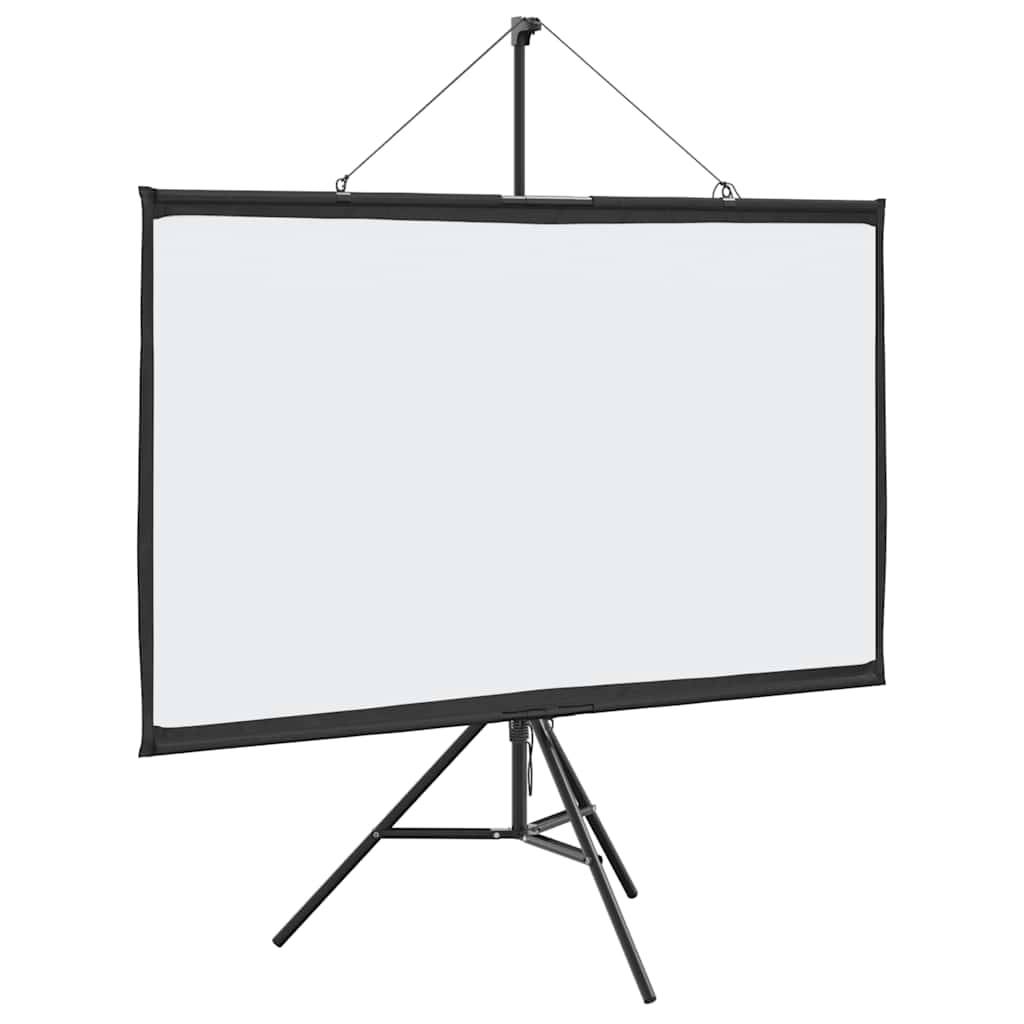 vidaXL Projektionsleinwand mit Stativ 72 Zoll 16:9