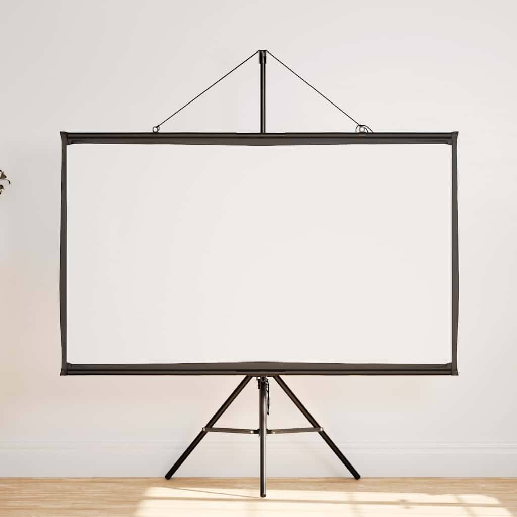 vidaXL Projektionsleinwand mit Stativ 72 Zoll 16:9