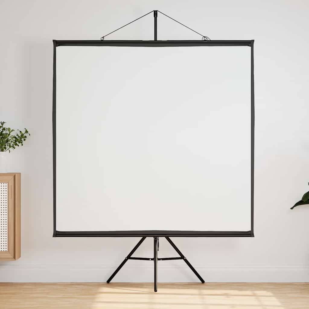 vidaXL Beamer Leinwand mit Stativ 81 Zoll 1:1