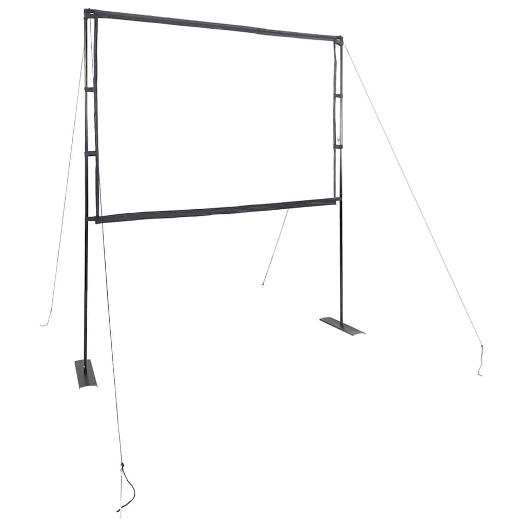 vidaXL Projektionsleinwand mit Ständern 84 Zoll 4:3