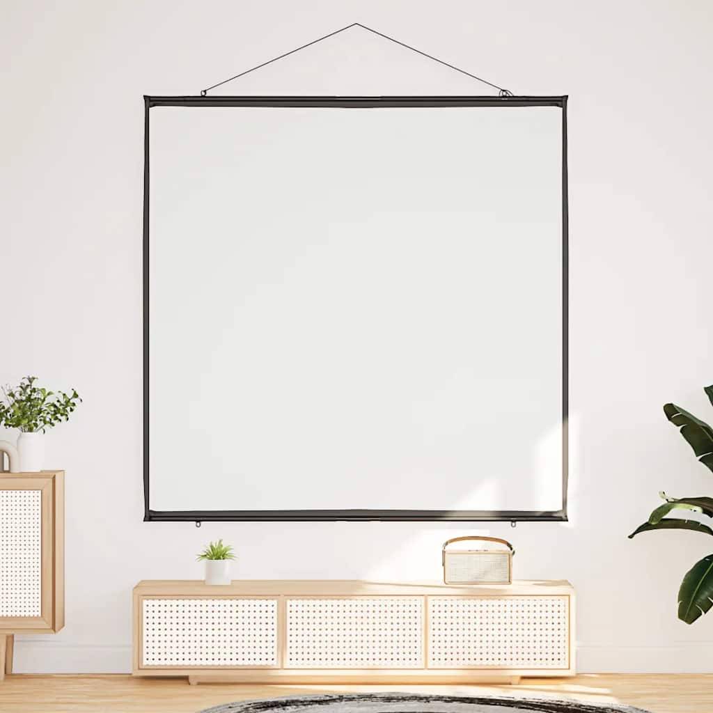 vidaXL Beamer Leinwand Wandhängend 81 Zoll 1:1