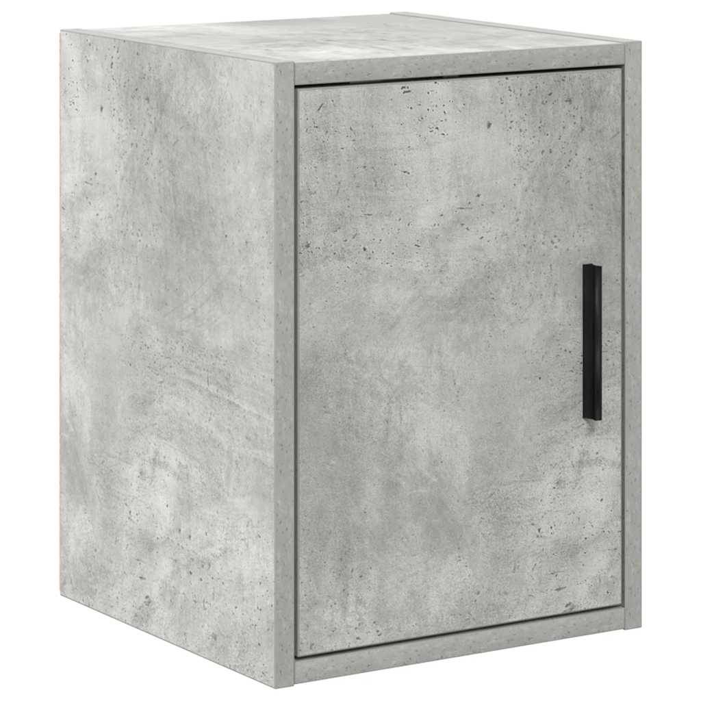 vidaXL Garagen-Wandschrank Betongrau Holzwerkstoff