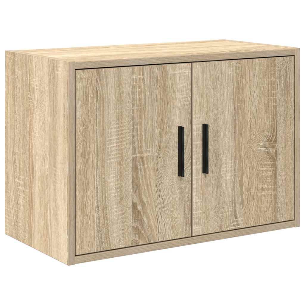 vidaXL Garagen-Wandschrank Sonoma-Eiche Holzwerkstoff