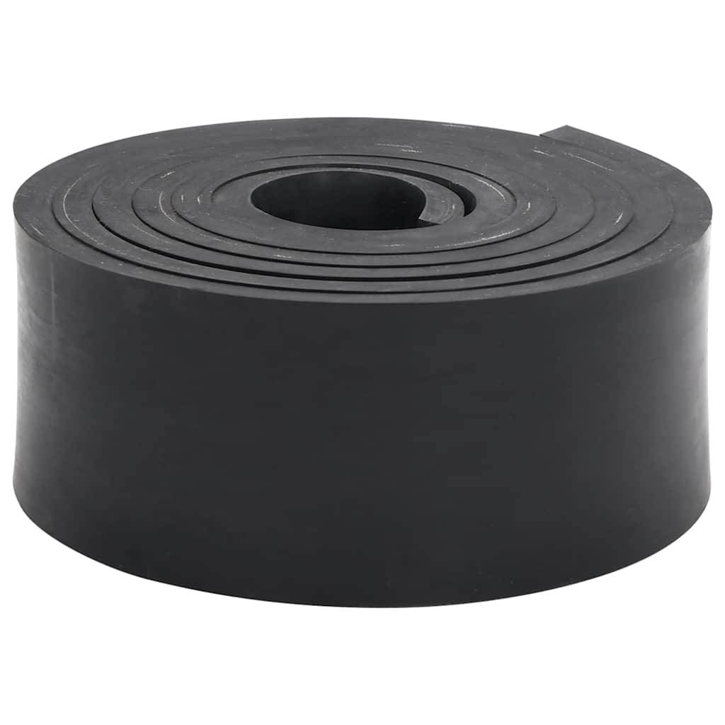 vidaXL Gummileiste für Schneepflug Schwarz 250x8x1 cm
