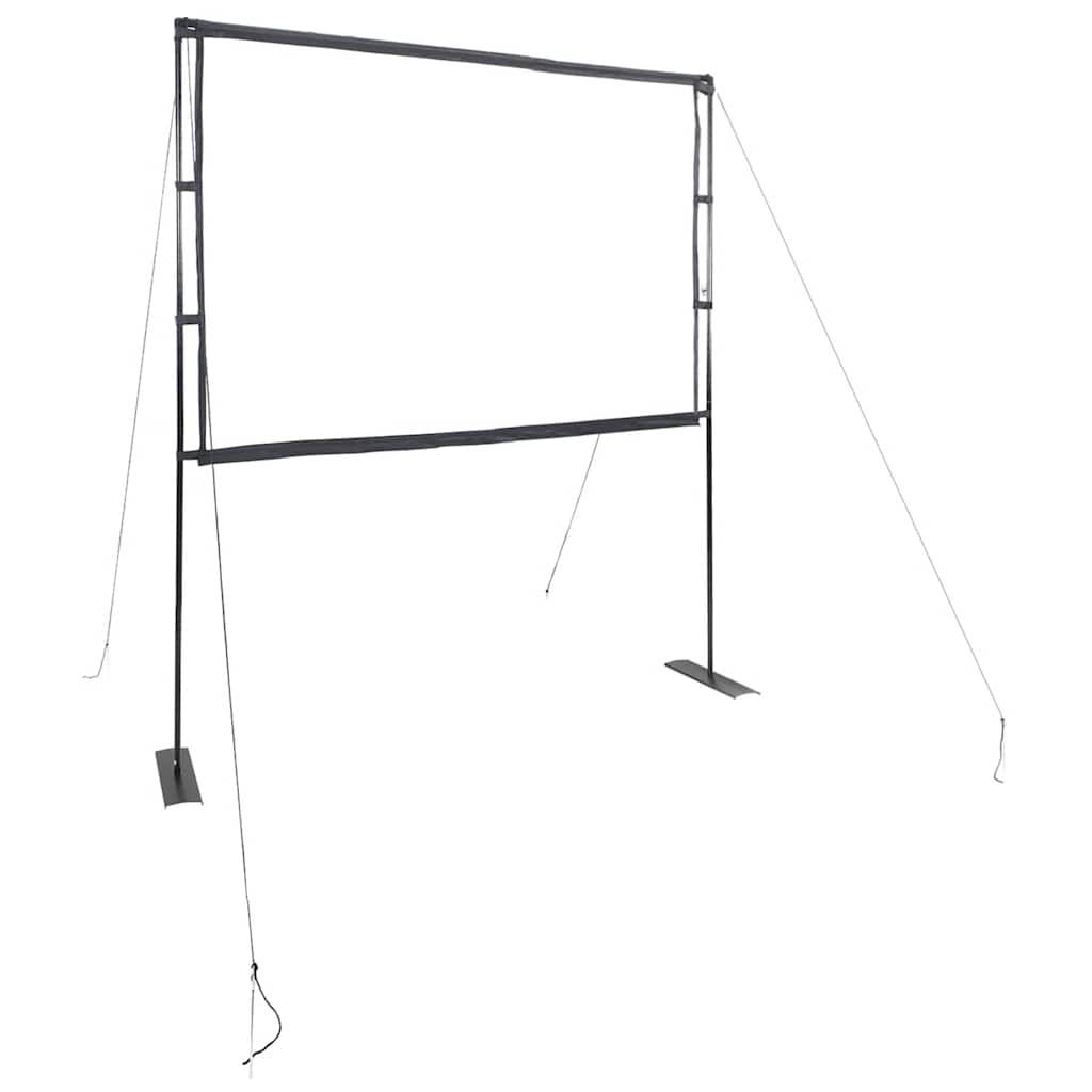 vidaXL Projektionsleinwand mit Ständern 90 Zoll 4:3