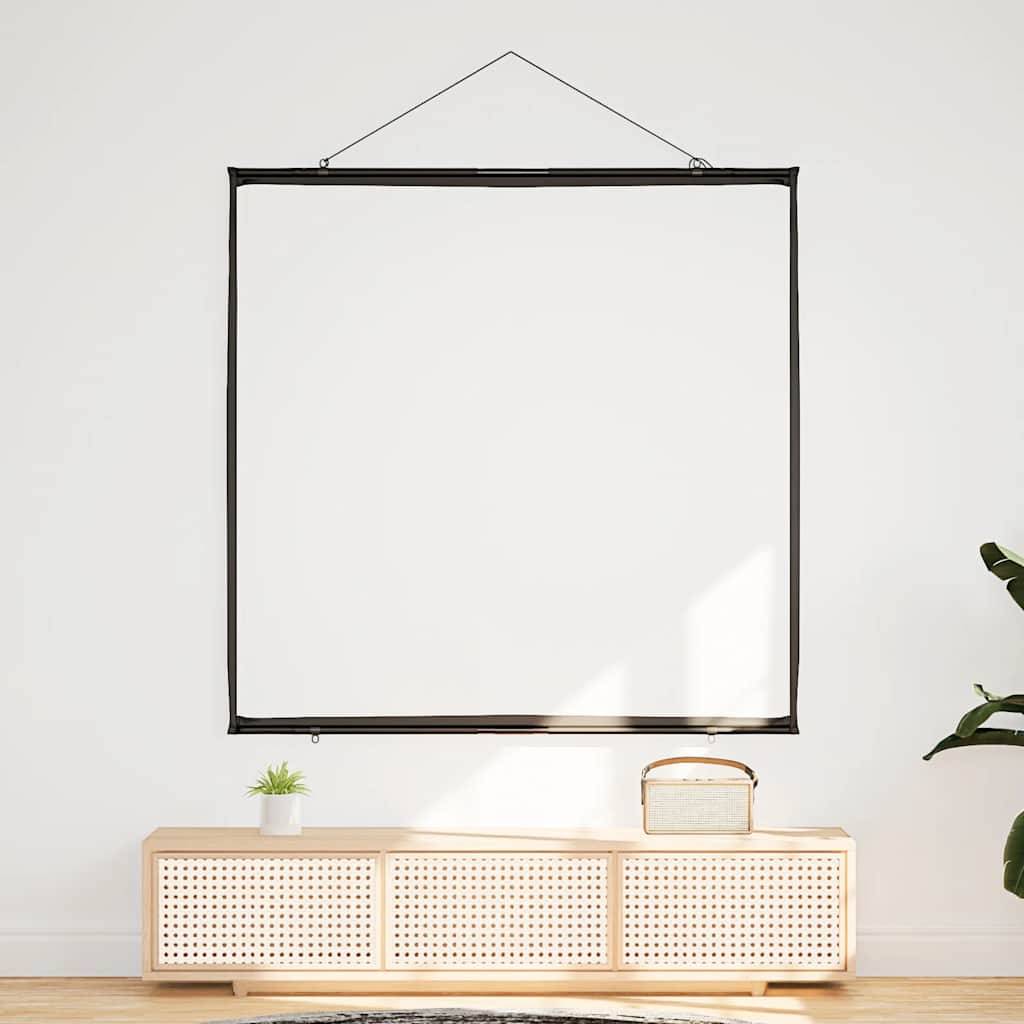 vidaXL Beamer Leinwand Wandhängend 72 Zoll 1:1