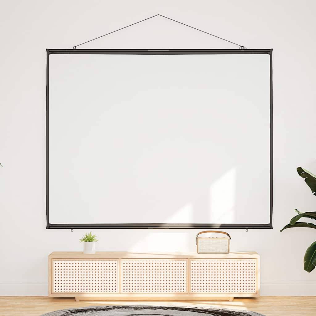 vidaXL Beamer Leinwand Wandhängend 90 Zoll 4:3