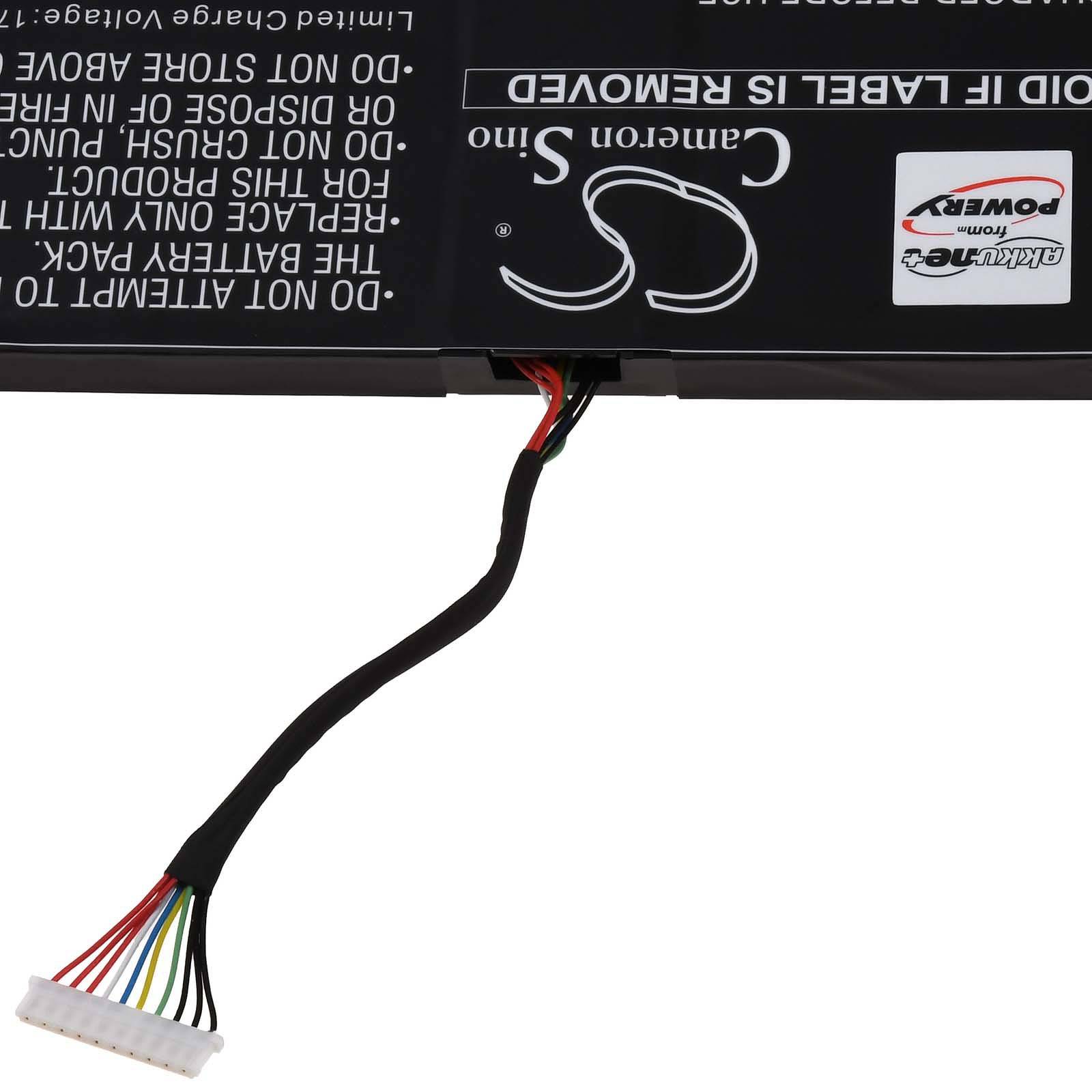 Powery Akku für Acer Nitro 5 AN517-55-77MX AN517-55-72VY Laptop, 15,4V, Li-Ion