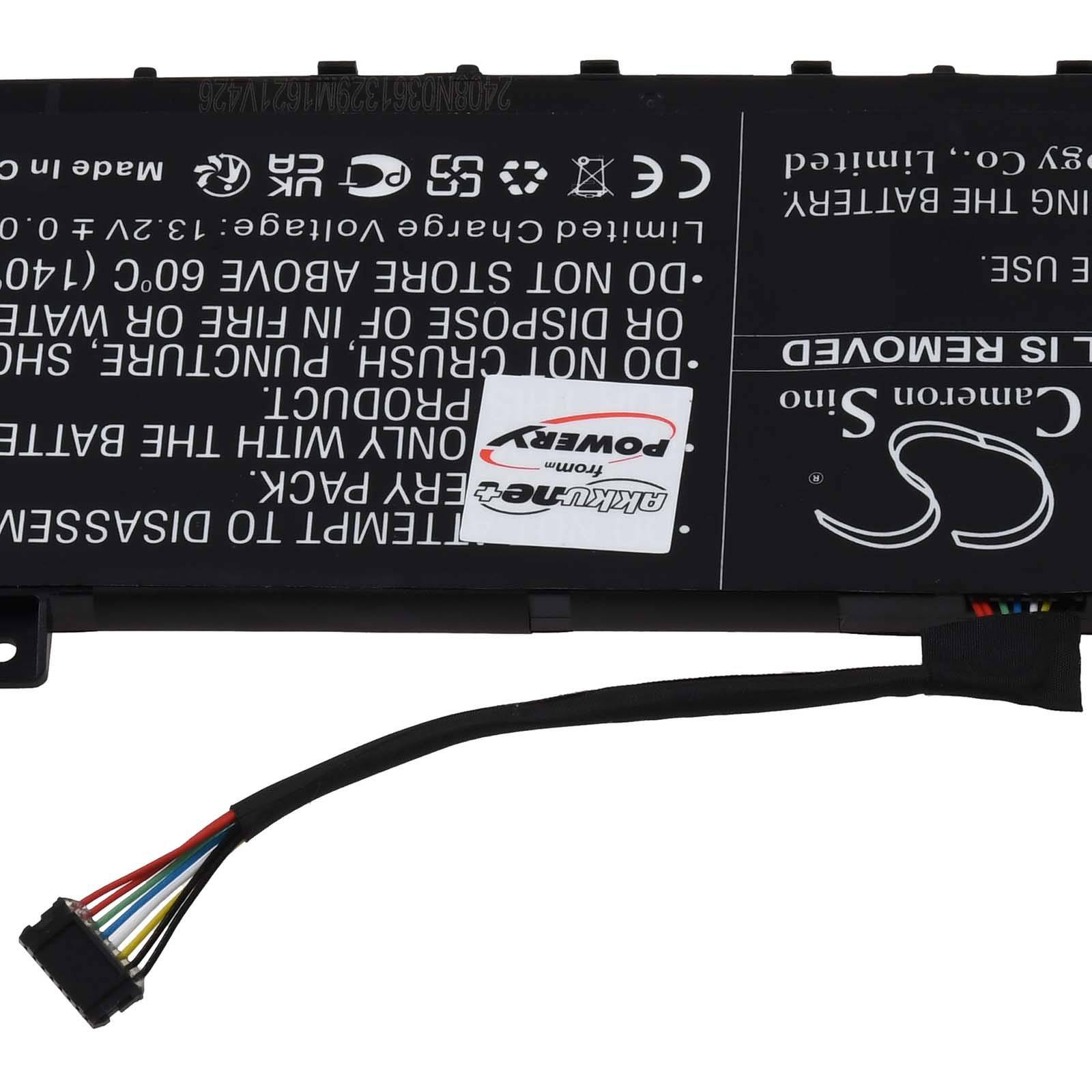 Powery Akku für Lenovo IdeaPad 5 Pro 14ITL6 82L3000XTW, 11,52V, Li-Polymer