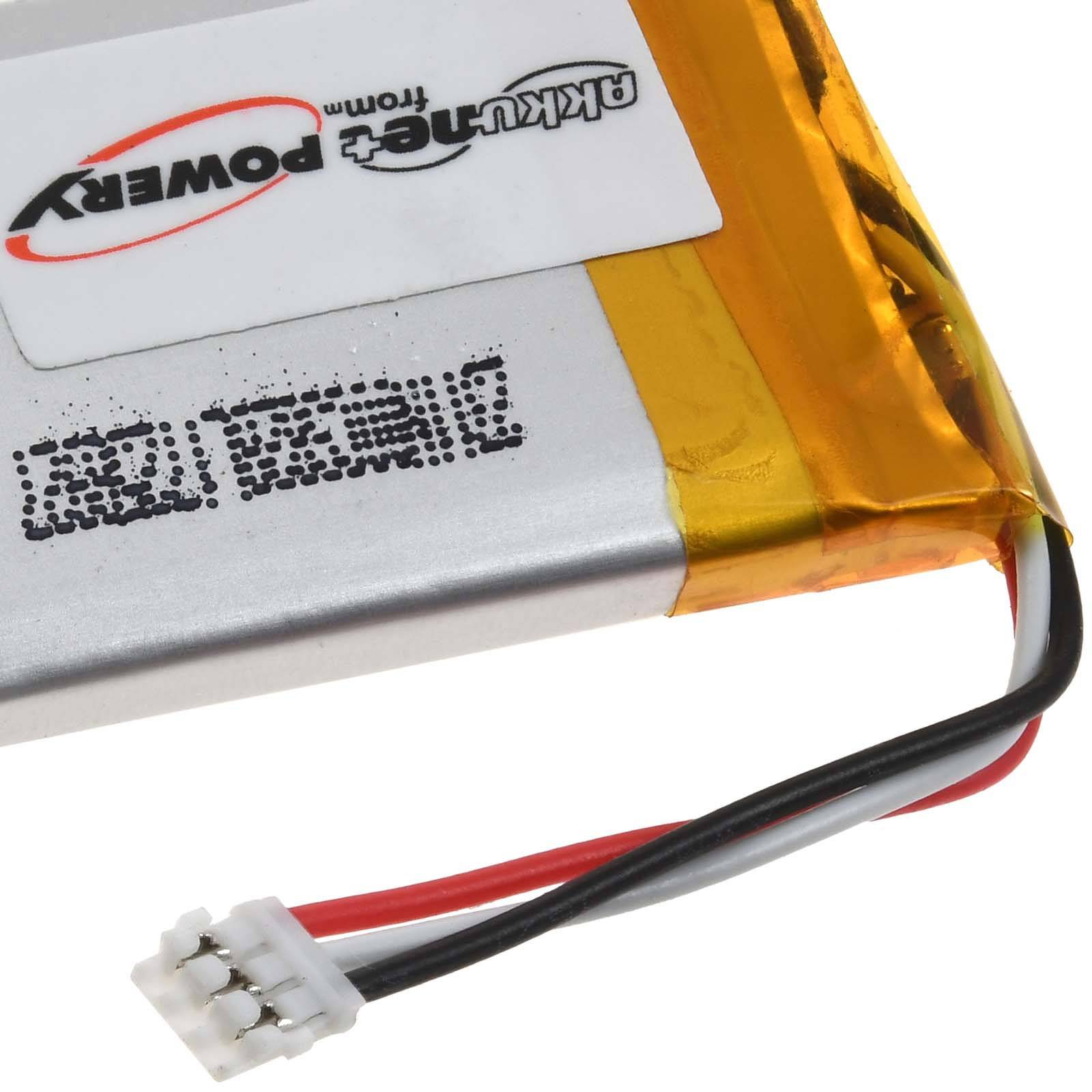 Powery Akku für Rode kompatibel mit Rode Typ NTA552331, 3,7V, Li-Polymer