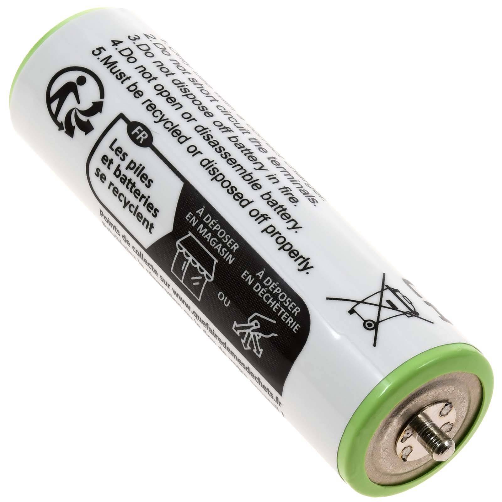 Powery Akku kompatibel mit Braun 81242180, 1,2V, NiMH