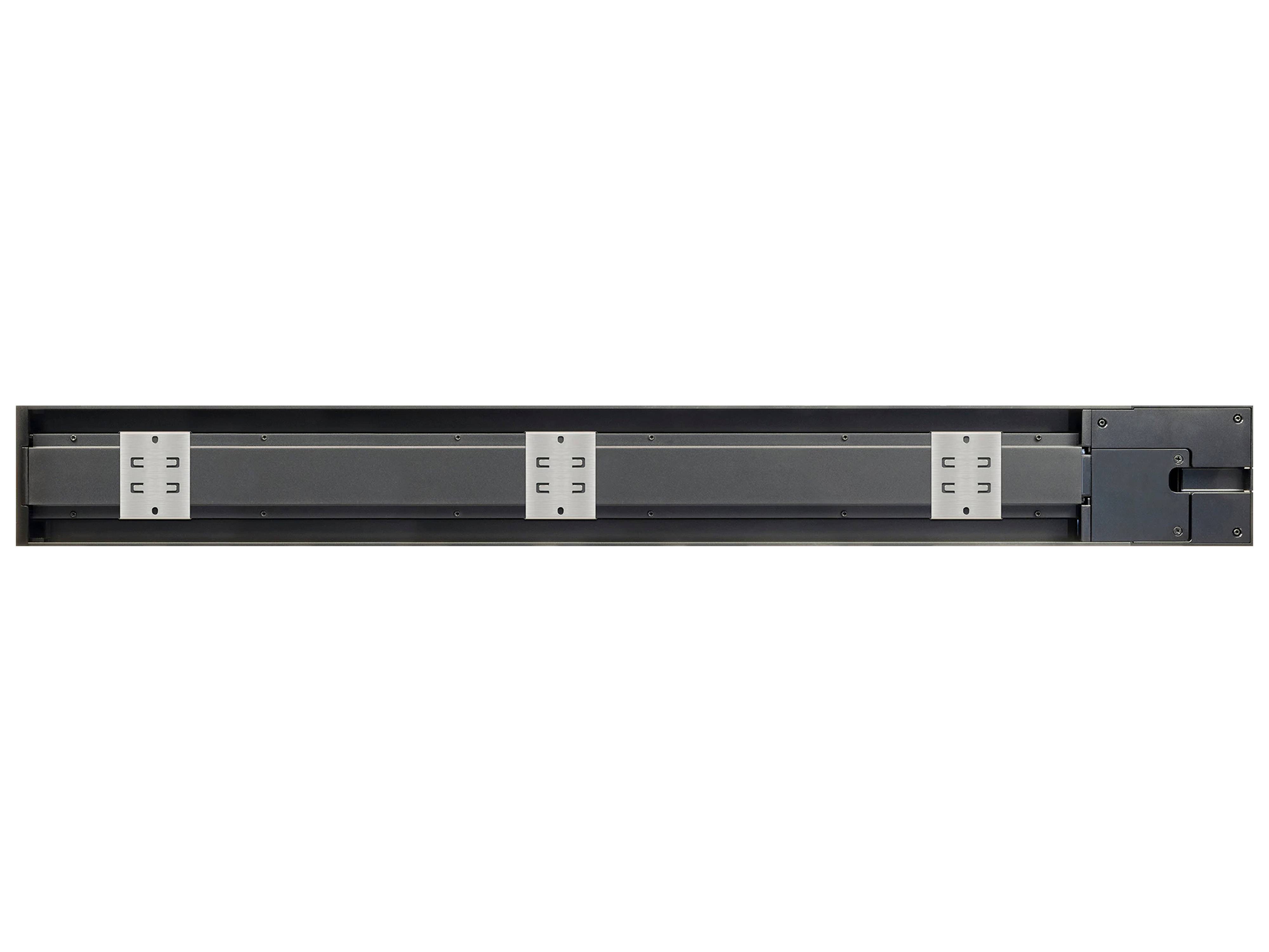 SCHWAIGER Modulare Stromschiene, schwarz, 75 cm