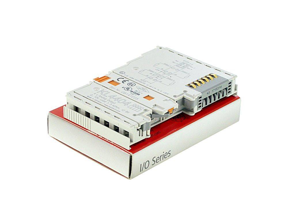 BECKHOFF KL4404 (4-Kanal-Analog-Ausgangsklemme 0…10 V, 12 Bit)