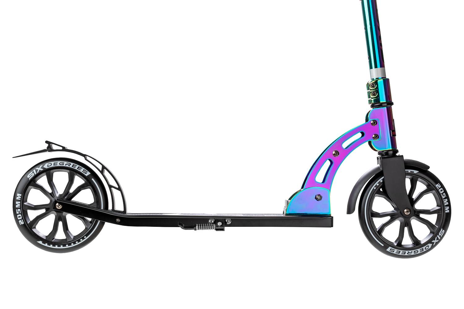 SIX DEGREES Aluminium Scooter 205 mm neochrome Special-Edition