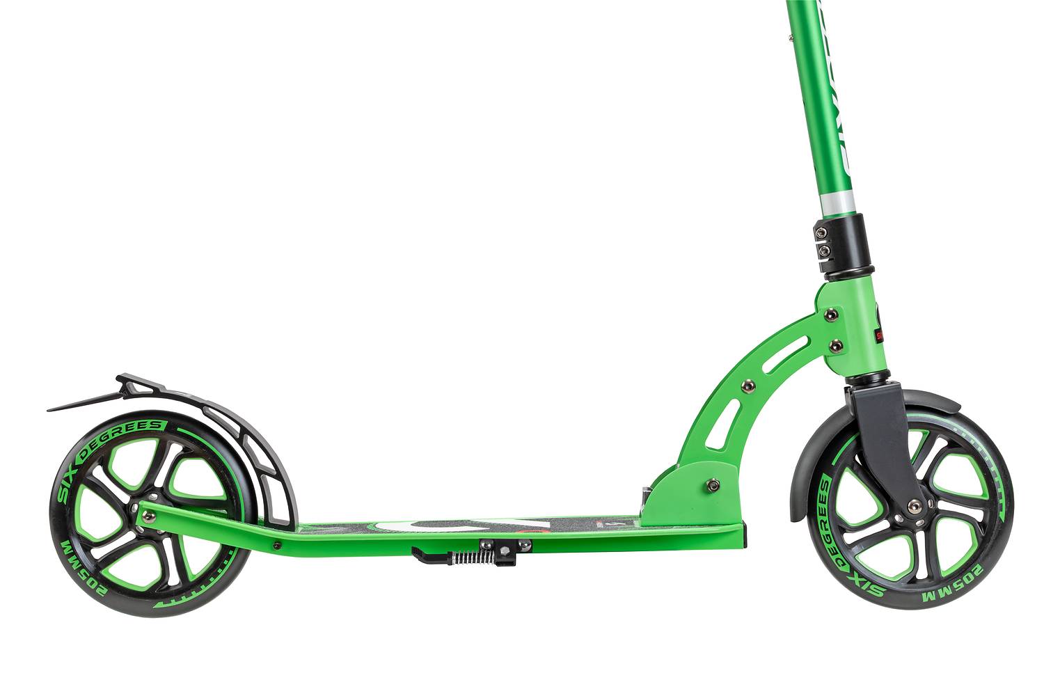 SIX DEGREES Aluminium Scooter 205 mm hellgrün