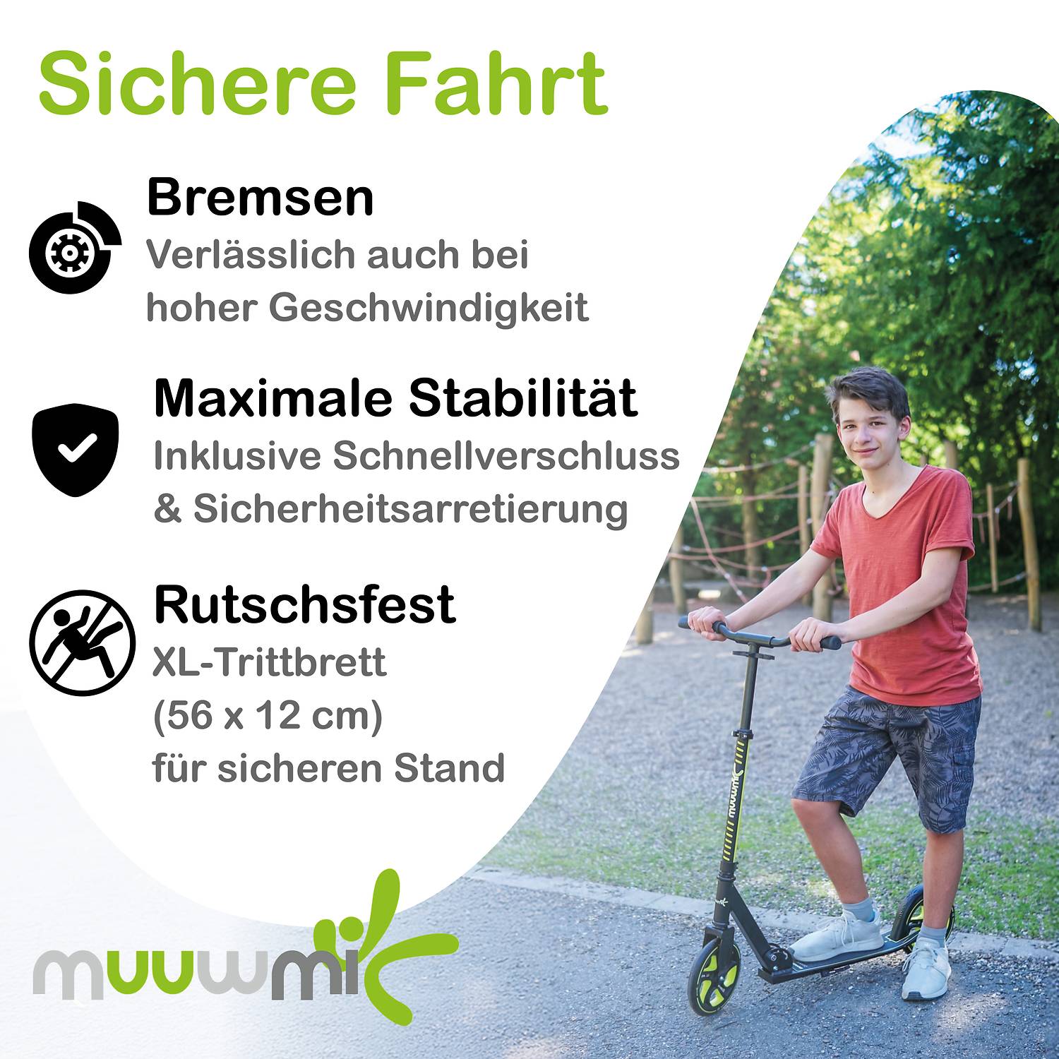 muuwmi Aluminium Scooter Pro 215 mm new pink