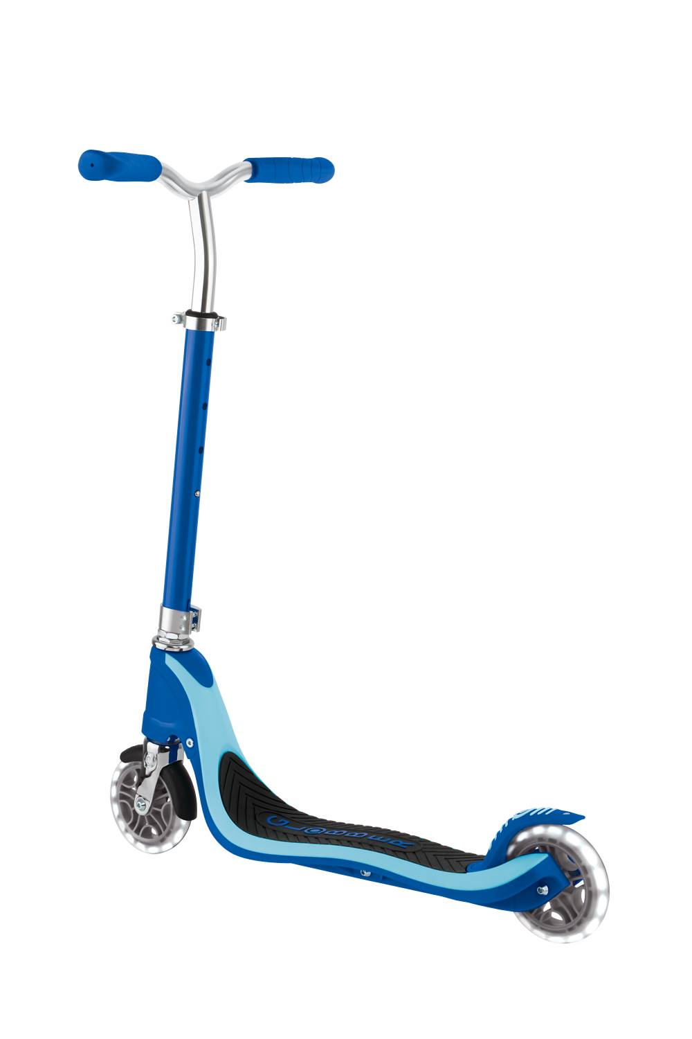 GLOBBER FLOW 125 LIGHTS dunkelblau, mit Leuchtrollen