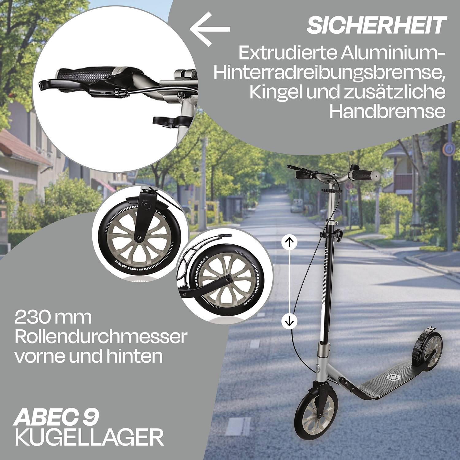 GLOBBER ONE NL 230 ULTIMATE grau