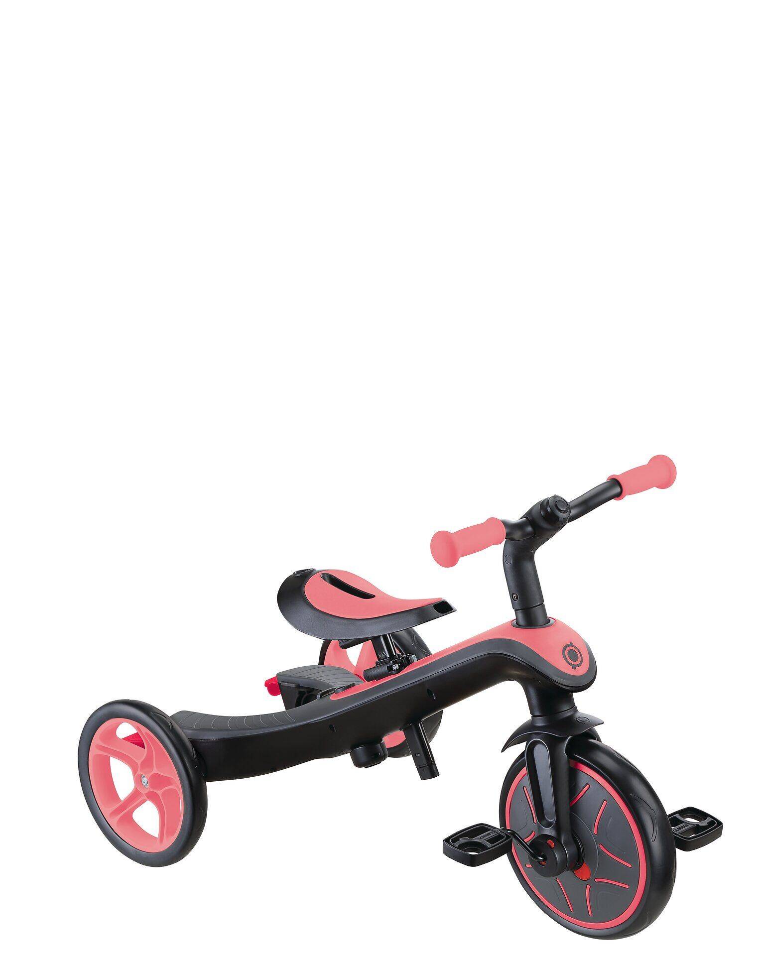 GLOBBER EXPLORER TRIKE 4in1 coral pink