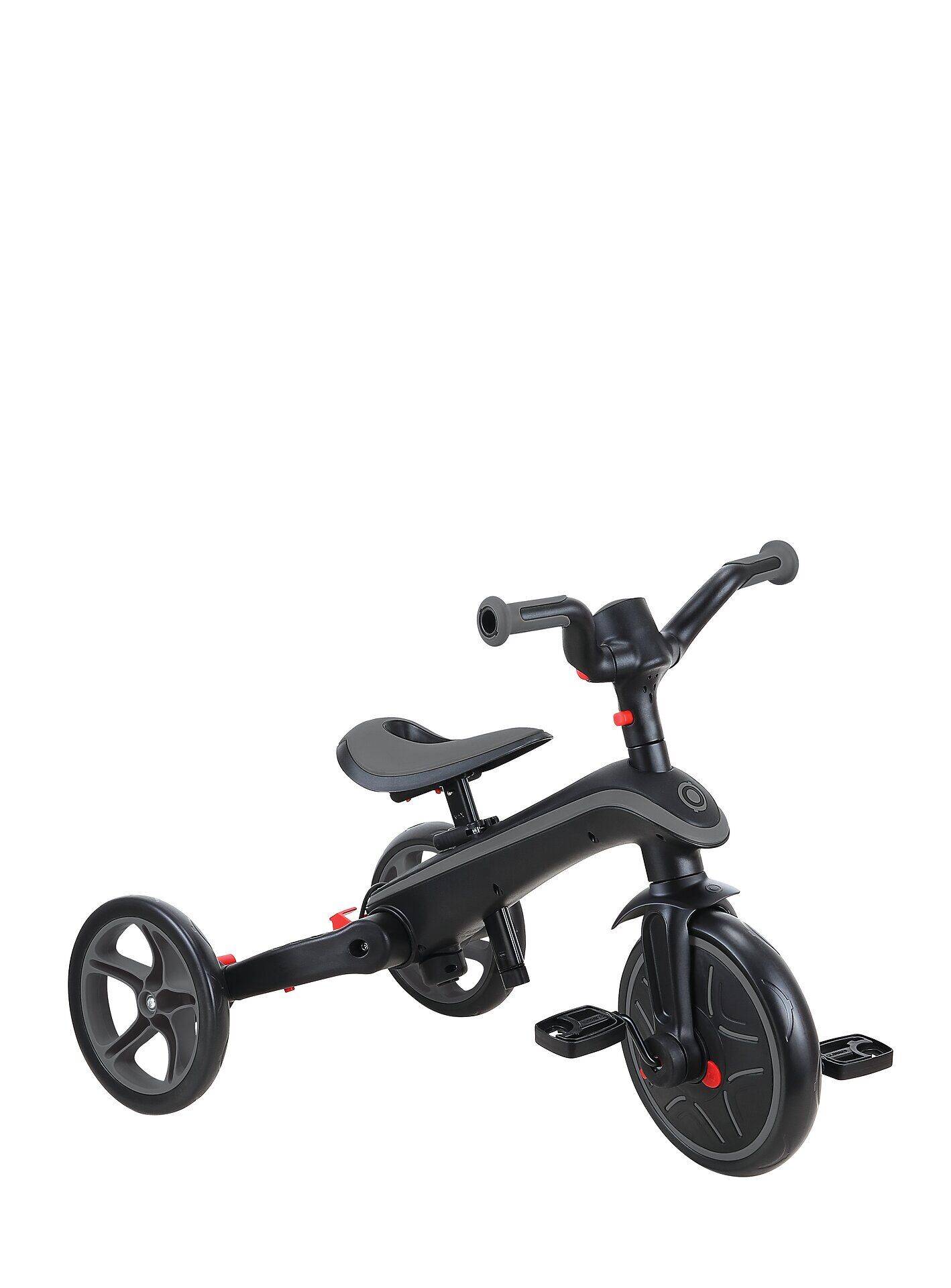 GLOBBER EXPLORER TRIKE FOLDABLE 4in1 schwarz-grau