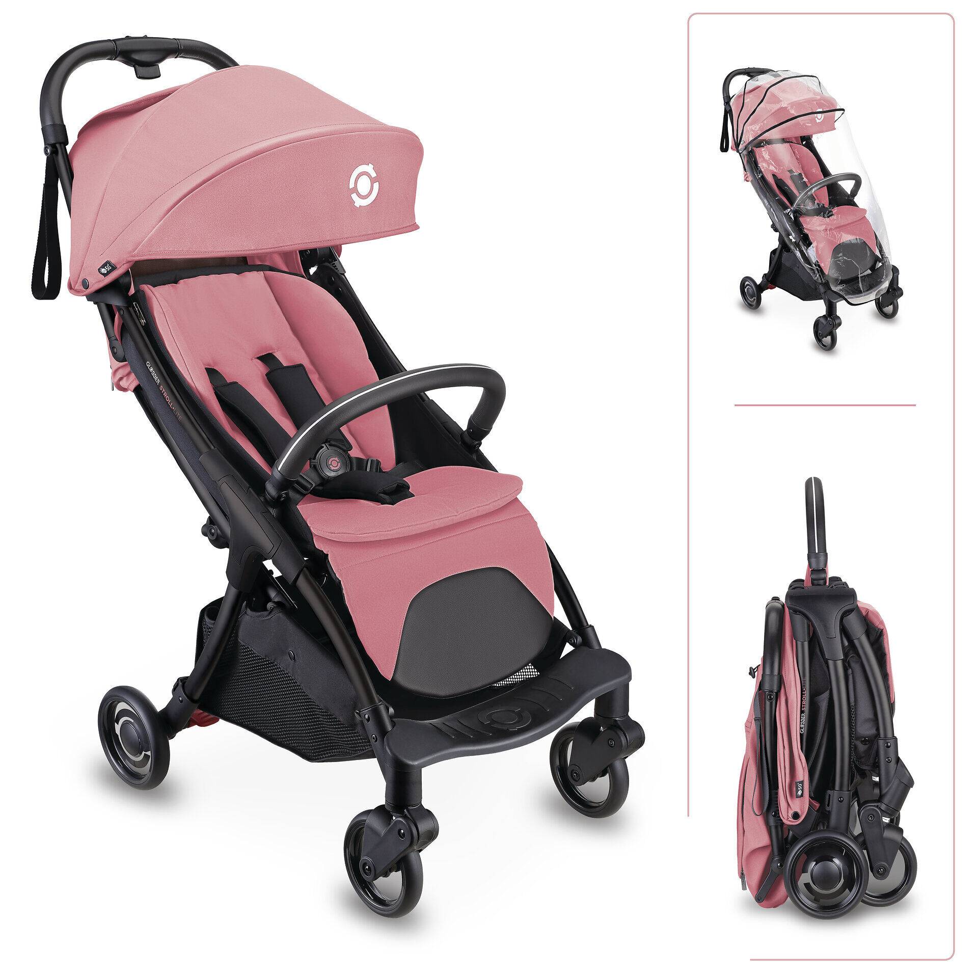 GLOBBER STROLL LITE rosa
