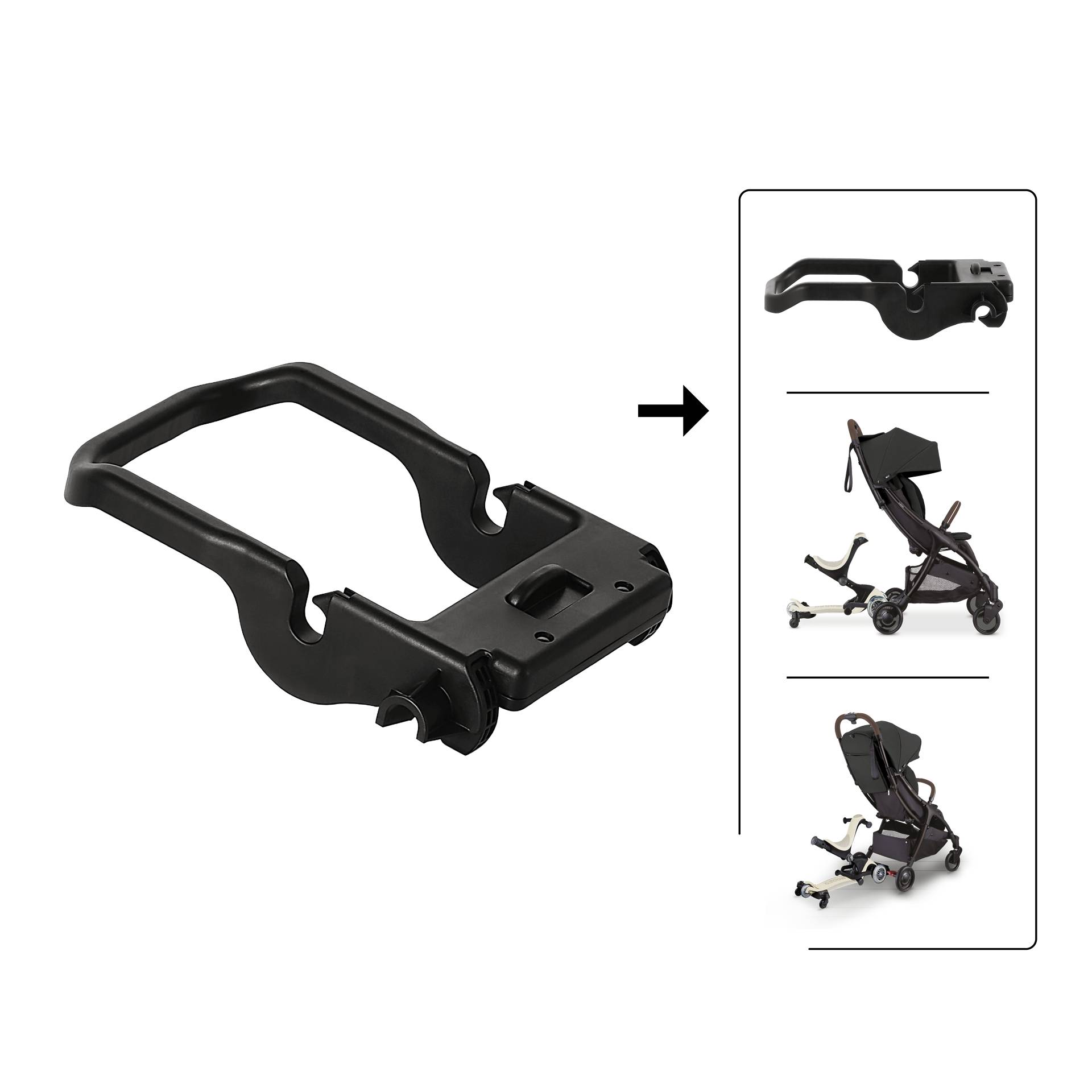 GLOBBER CONNECT 360 Verbindungsmodul für STROLL LITE und GO-UP 360