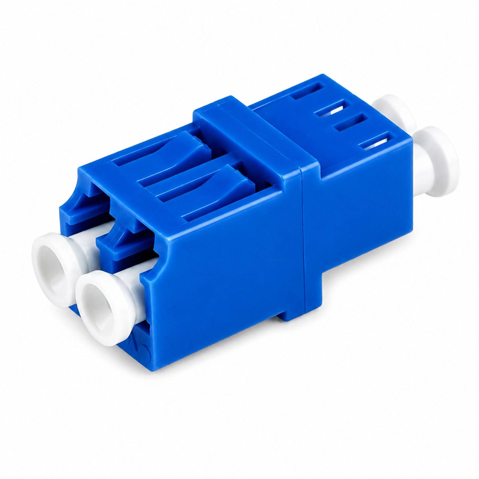 hb-digital LWL Verbinder LC/UPC-LC/UPC Duplex OS1/OS2 Singlemode blau