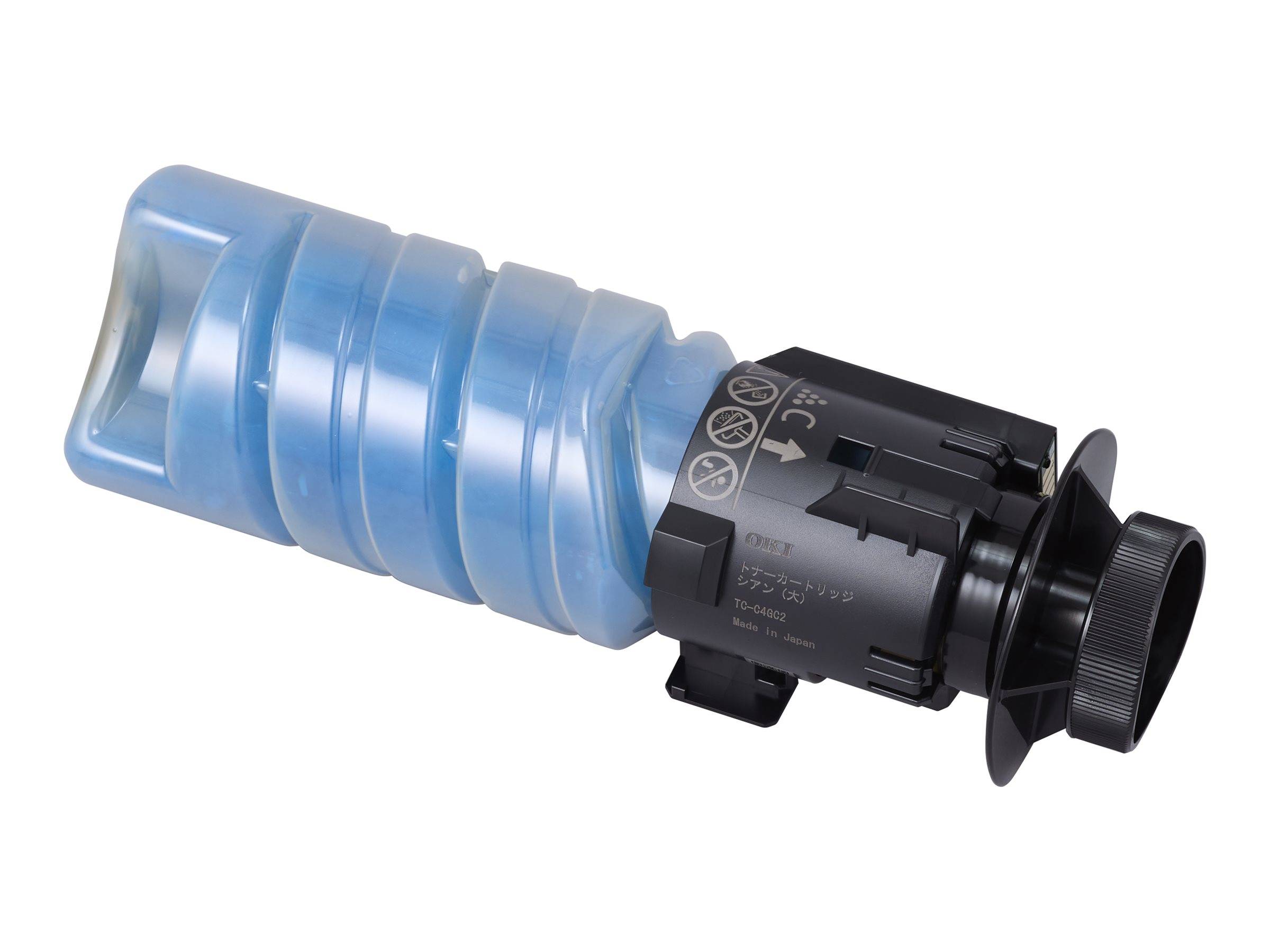 OKI Toner cyan MC554 ca. 2 Tonereinheit