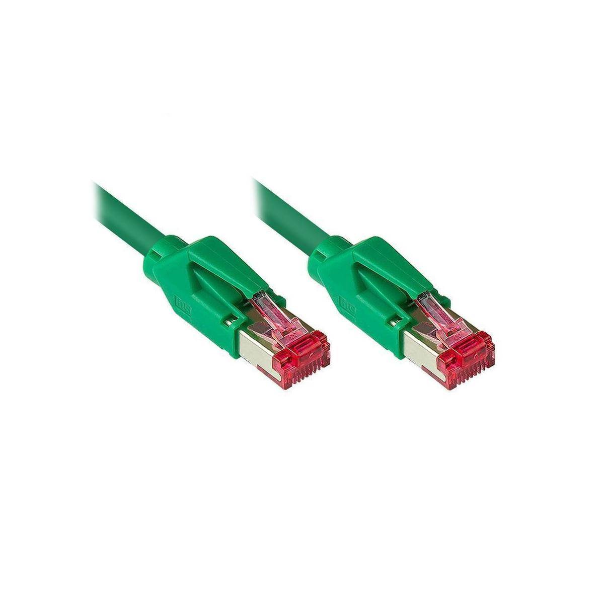 821RK-170G - Patchkabel Cat.7, S/FTP, 17m, grün