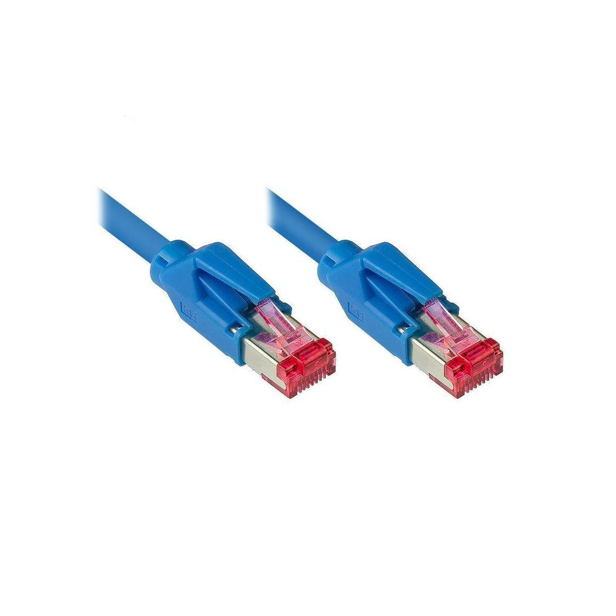 821RK-190B - Patchkabel Cat.7, S/FTP, 19m, blau
