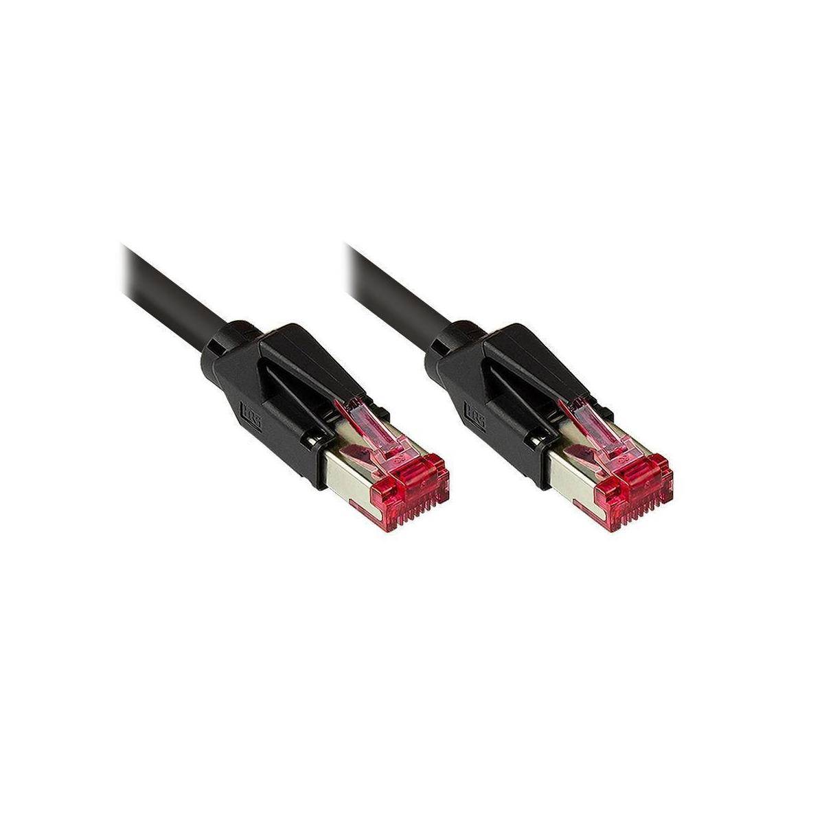 821RK-050S - Patchkabel Cat.7, S/FTP, 5m, schwarz