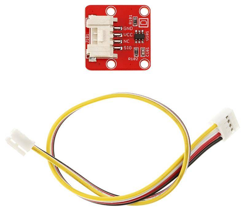 Elecrow Crowtail Touch Sensor 2.0, kapazitive Erkennung, 60ms Reaktionszeit, JST-PH 4-Pin, 2,0-5,5V