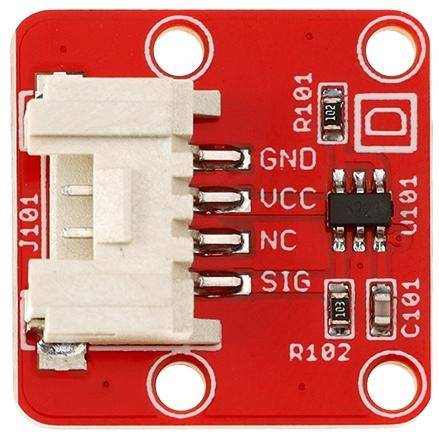 Elecrow Crowtail Touch Sensor 2.0, kapazitive Erkennung, 60ms Reaktionszeit, JST-PH 4-Pin, 2,0-5,5V