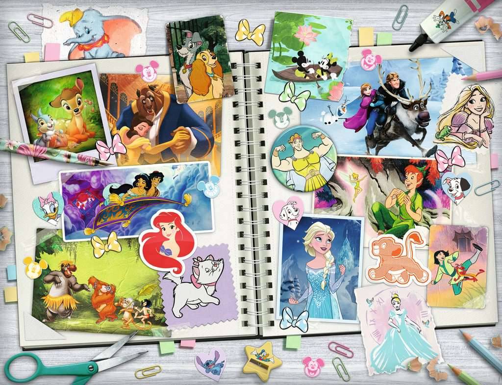 Ravensburger Disney Scrapbook, 2000 Teile Puzzle