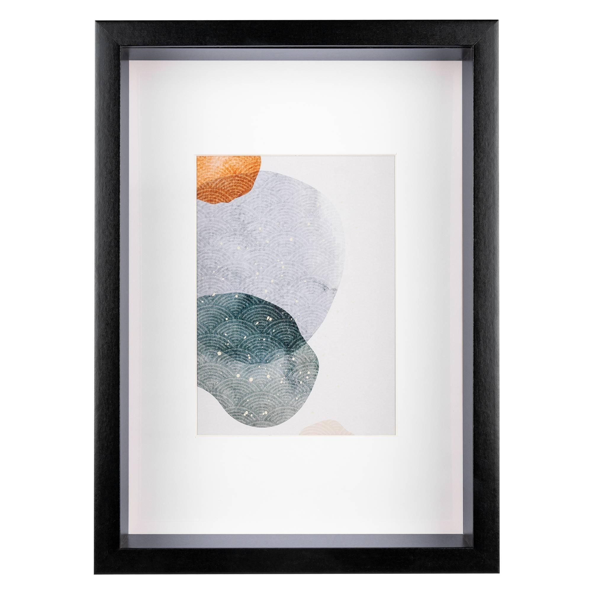 Shape 3D FSC-Holzrahmen 21x29,7cm, Schwarz