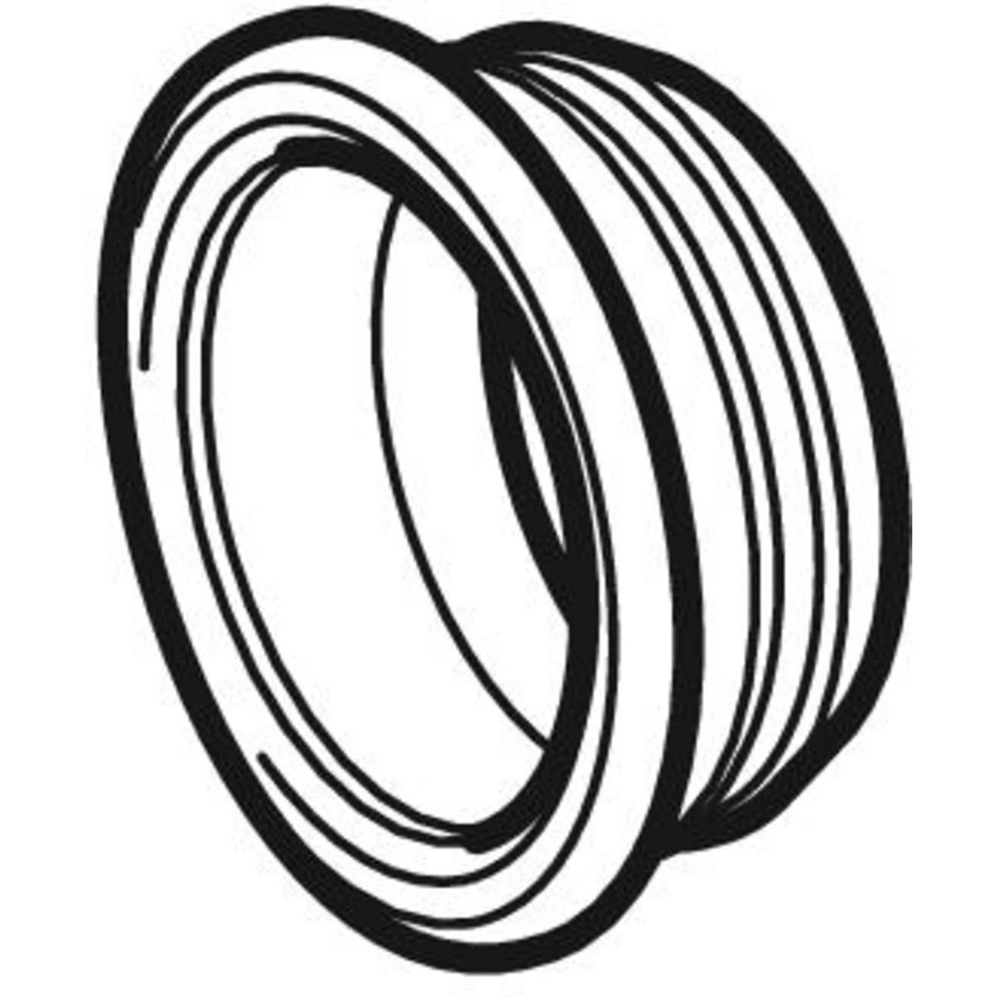 Geberit Steckdichtung Siphonanschlusswinkel d58/50mm, 1 Stk.