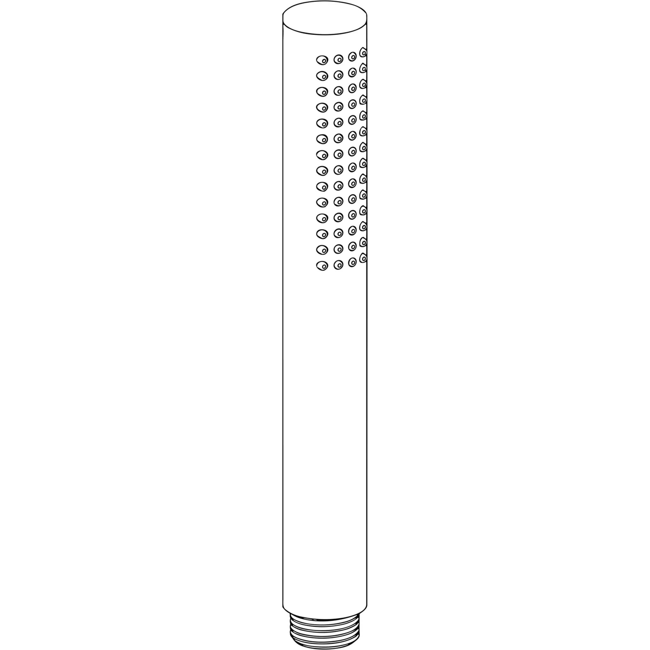 Hansa Handbrause STILO 5439 1-strahlig Chrom, 1 Stk.