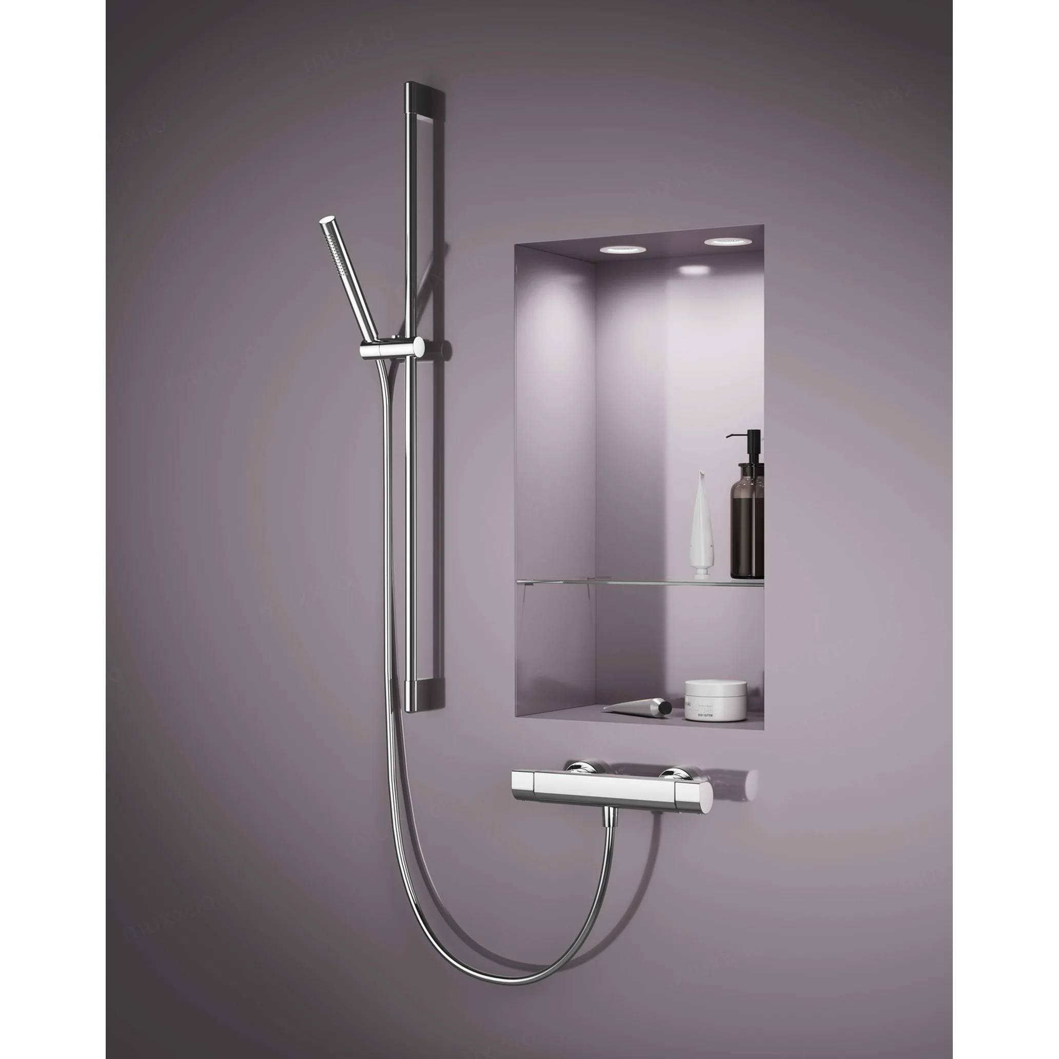 Hansa Handbrause STILO 5439 1-strahlig Chrom, 1 Stk.