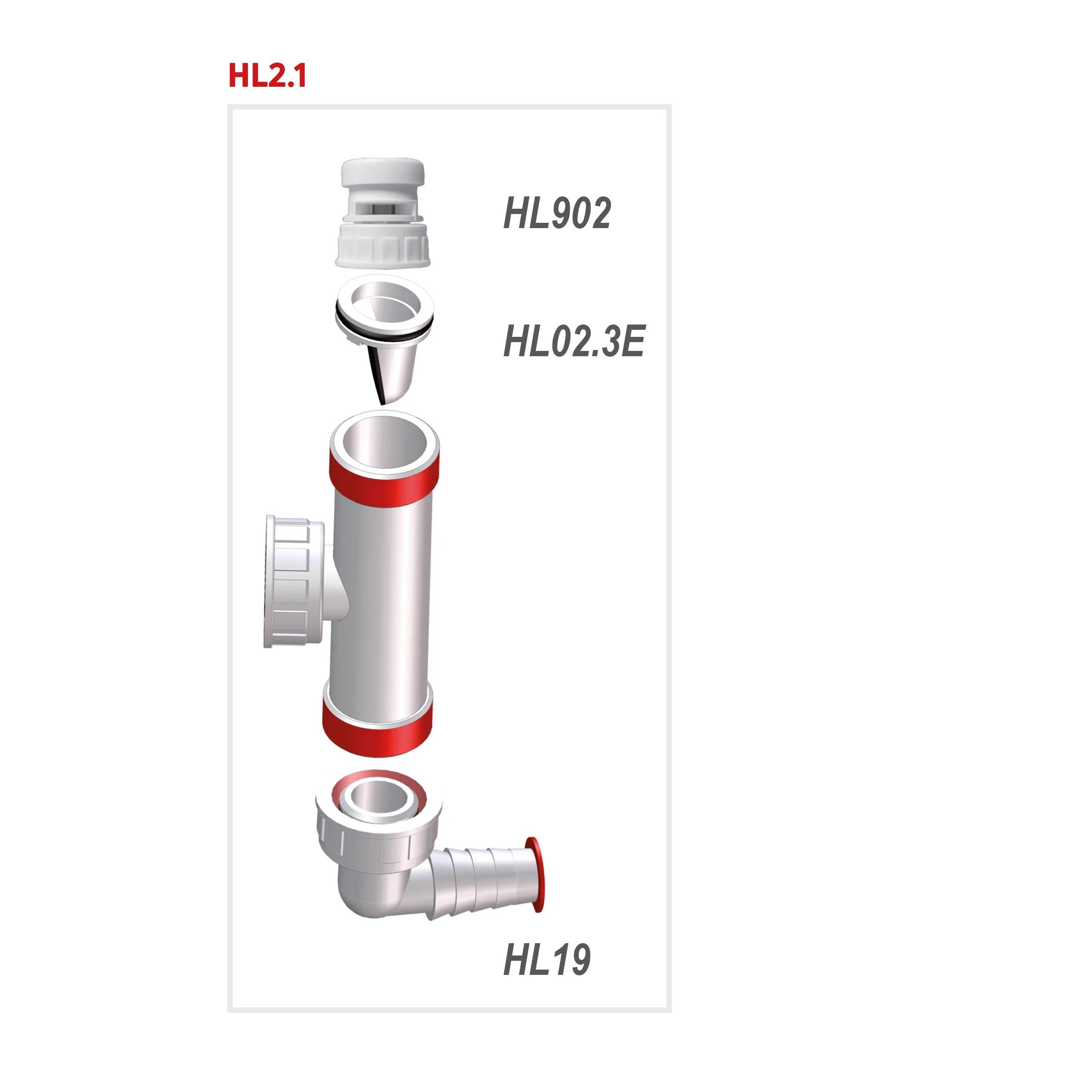 HL Hutterer & Lechner HL2.1 WG-Anschluss mit Rückfluß- sicherung und Belüftungsventil, 1 Stk.