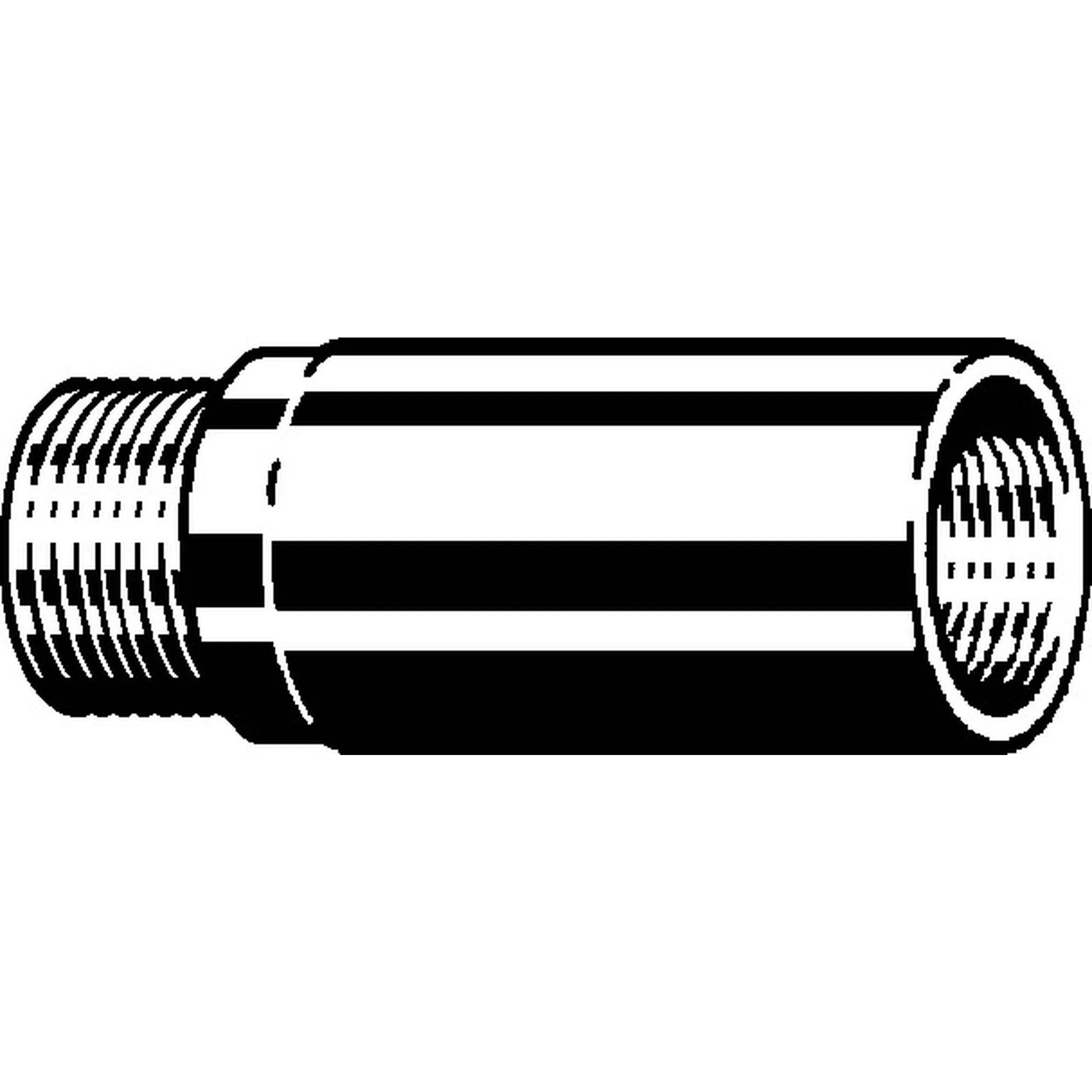 Viega Verlängerung 3525 in R3/8 x Rp3/8 x 15mm Rotguss, 1 Stk.